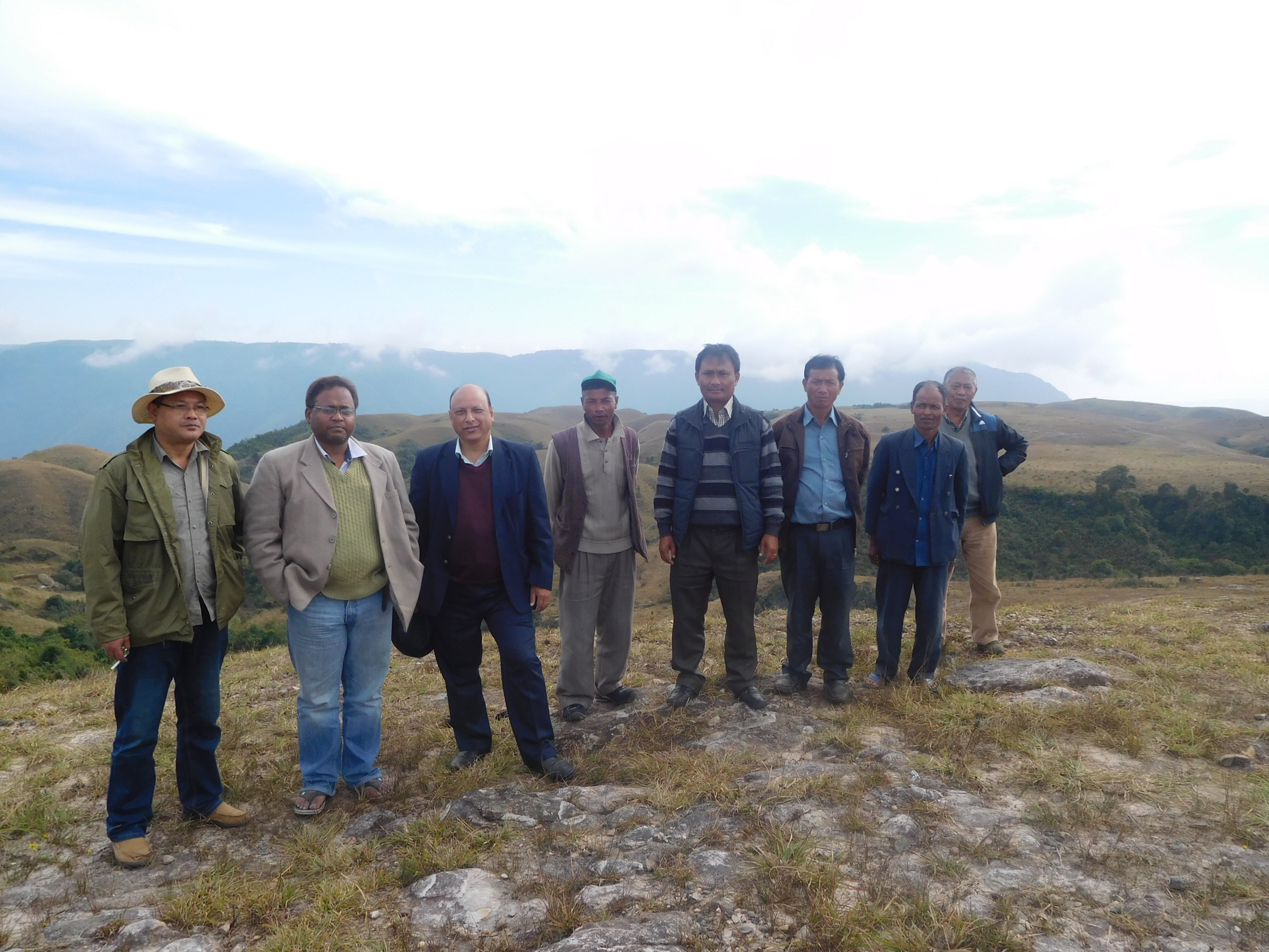 Meghalaya planning board field visit